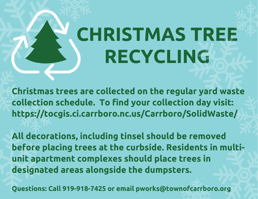 Christmas Tree Recycling
