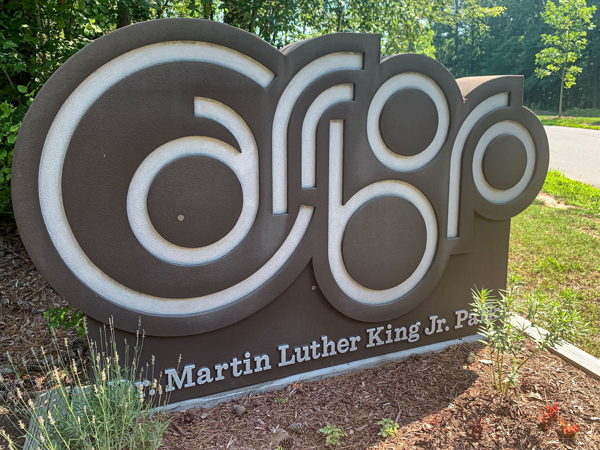 mlk park sign