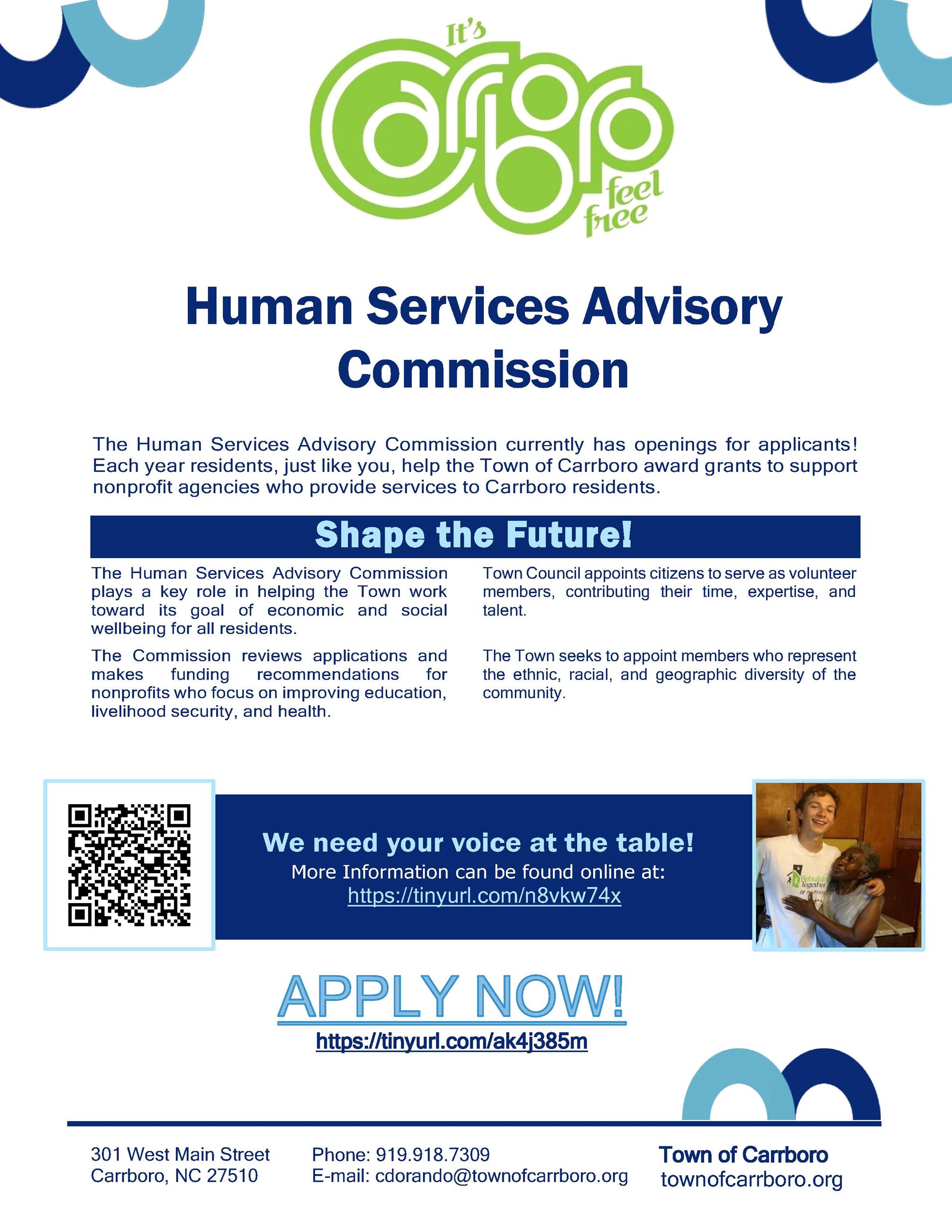 Human Services Flyer